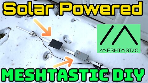 DIY Solar-Powered Meshtastic Relay System | Long-Range Communication Station for Off-Grid Comms