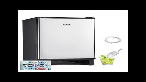 Undercounter Ice Maker 25 Lbs/Day Built-in Ice Maker Machine w/ Reversible Door Review