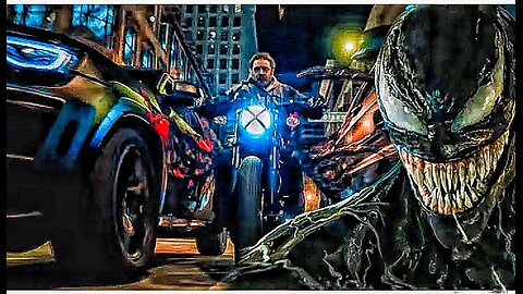 Eddie Bike Chase Scene 🚨 _ Venom Saves Eddie _ Venom (2018) _ Tom Hardy, Michelle Williams