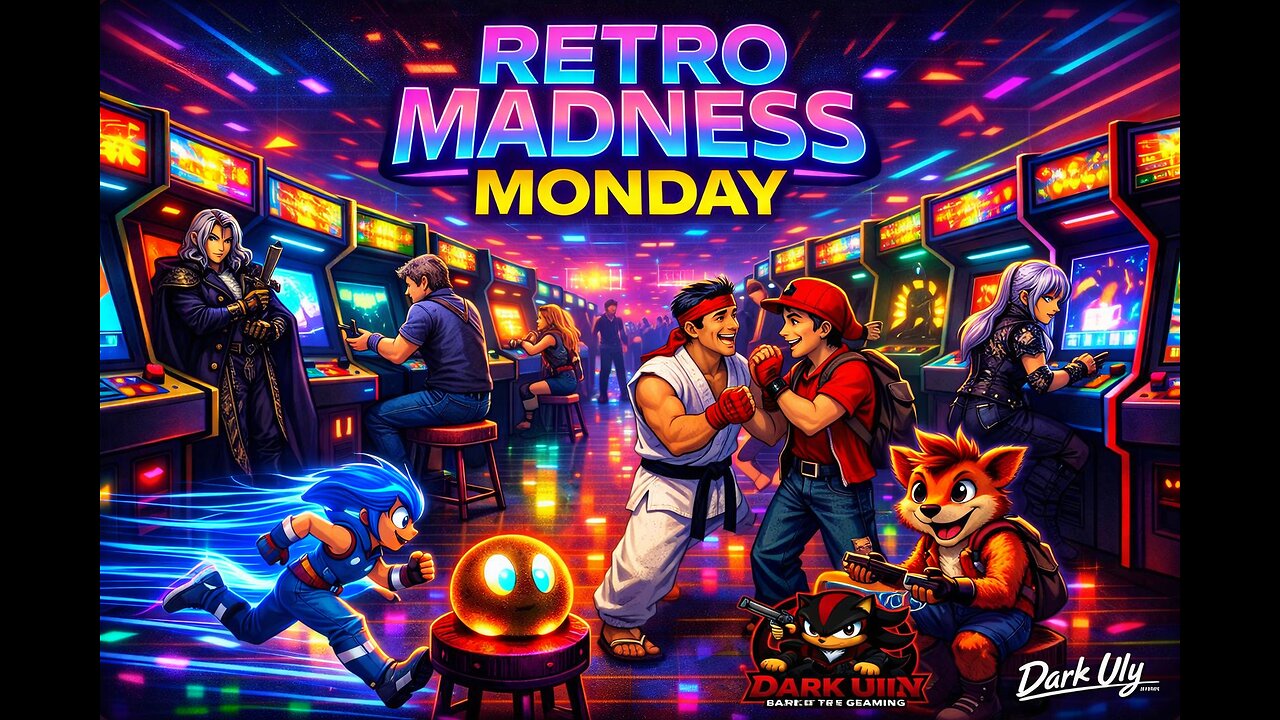 "Retro Madness Monday – Arcade Nostalgia Unleashed!"