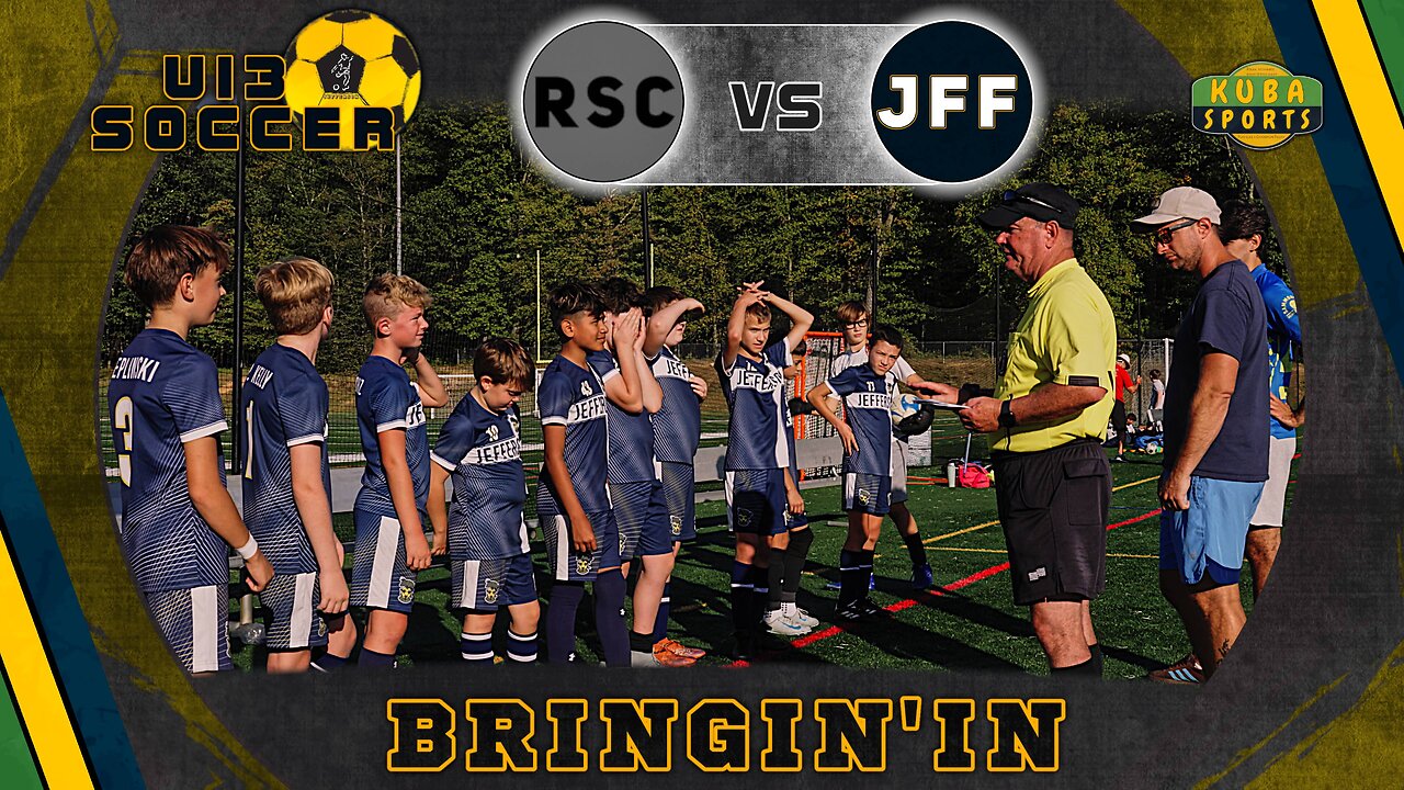 BRINGIN’ IN: U13 RSC vs JFF – Pre-Game 3 Warm-Up, Coaches’ Advice & Ref Check-In