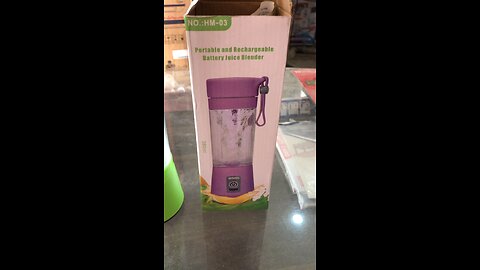 Blender Rechargeable