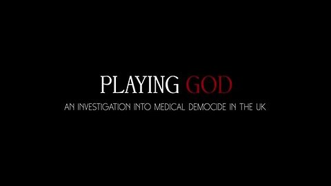 Playing God is a profoundly moving documentary - END OF LIFE DRUGS