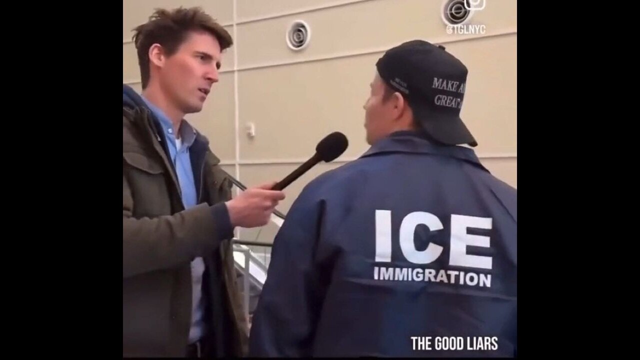 Liberal Cuck Triggered When Dude With ICE Jacket Tells Him How He Goes To Home Depot & Illegals Run