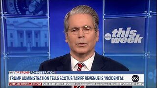 Treasury Secretary: Tariffs Will Morph Into Domestic Tax Revenues