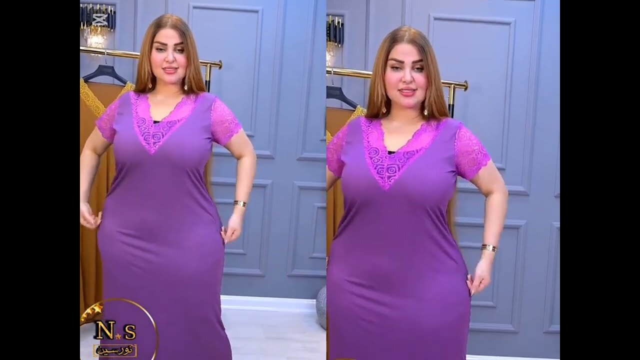 Arabic mostly beautiful girl model | curvy Plus size model women fashion dress