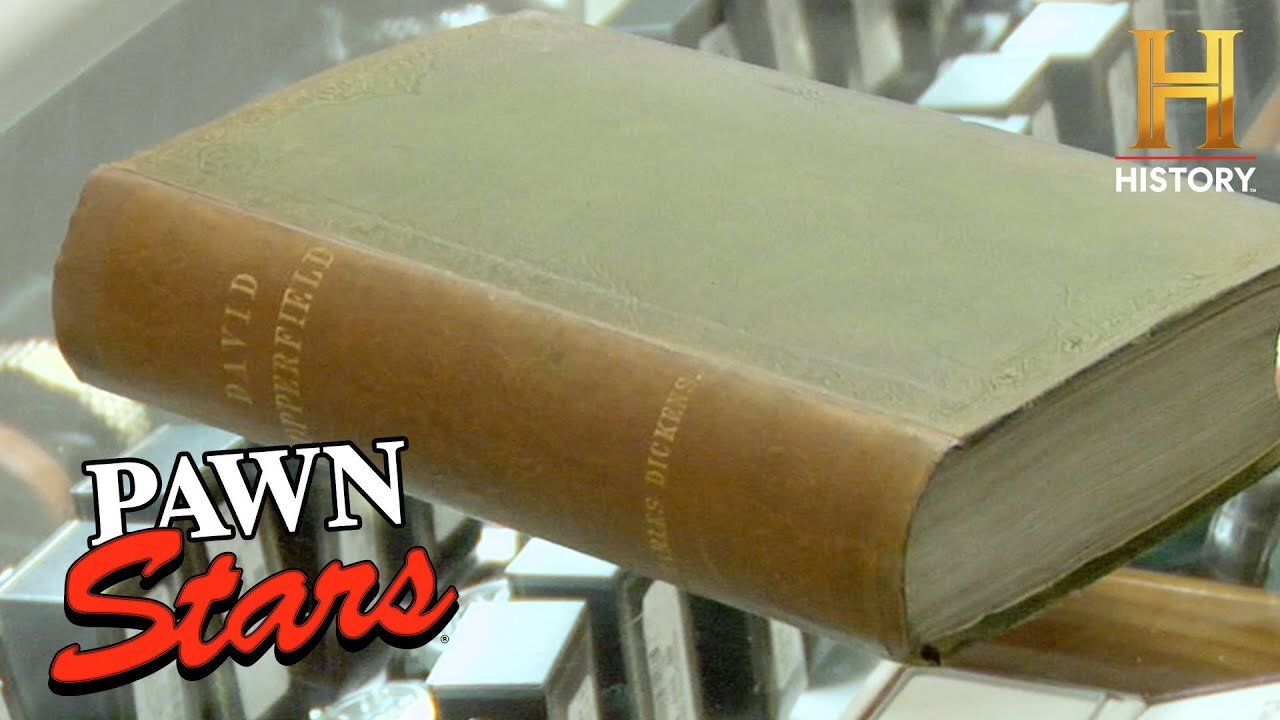 Rick Takes a BIG RISK on 1st Edition David Copperfield Book | Pawn Stars