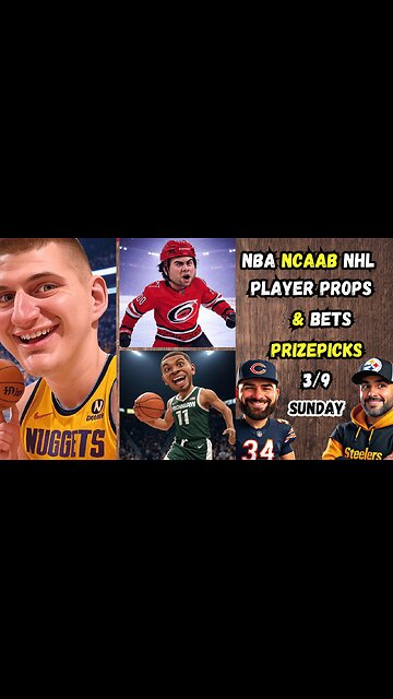 BEST FREE NBA Player Props TODAY | NCAAB PICKS | PRIZEPICKS | SUNDAY