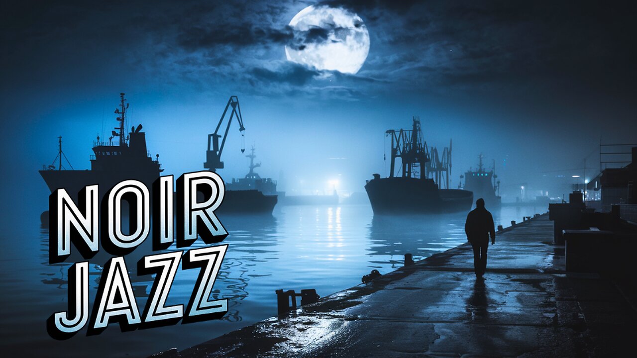 Dark Noir Jazz: Moonlit Docks