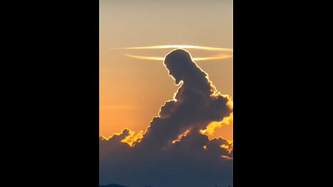 Yahushua Shaped Clouds 🙌