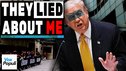 BBC Boss FIRED After FALSIFYING Trump Clip