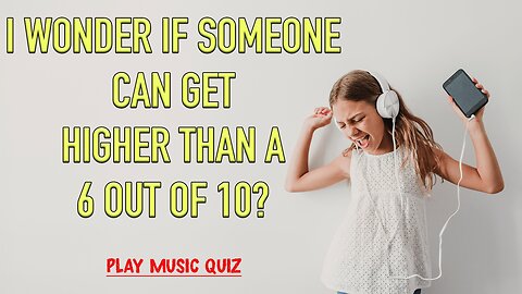 Unbeatable Music Quiz