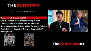 #866 - Trump & Musk Propose Issuing 'DOGE Dividend' Checks