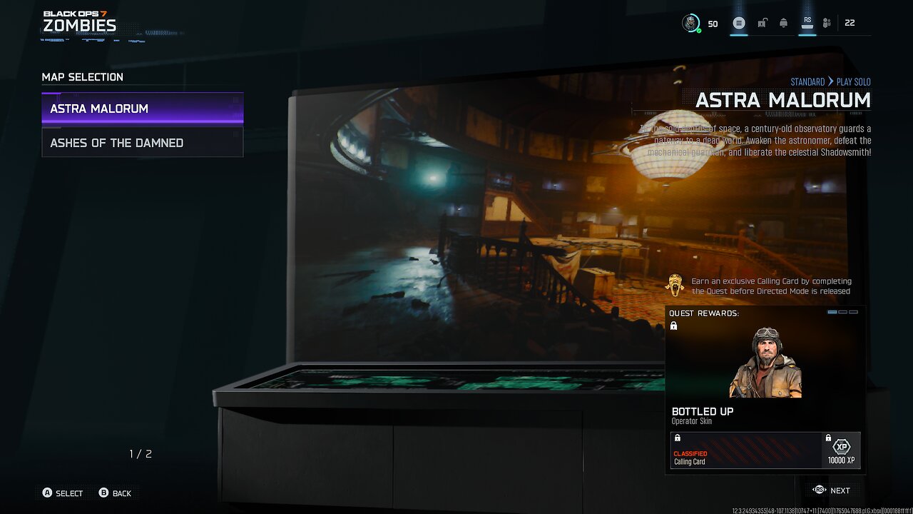 Using the Raygun on Astra Malorum