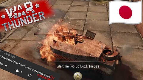 Can you survive low tier Japanese tanks? ~ War Thunder Gameplay