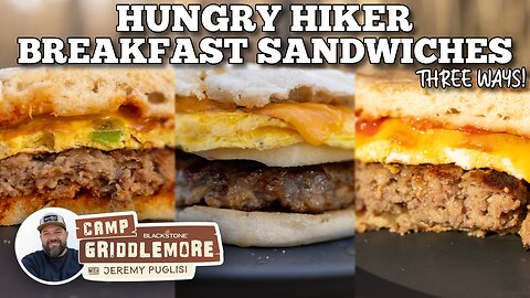 Hungry Hiker Breakfast Sandwiches | Blackstone Griddles