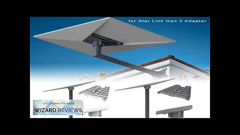 For Starlink Gen 3 Roof Eaves Mounting Bracket Stainless Steel Wall Mounted Review