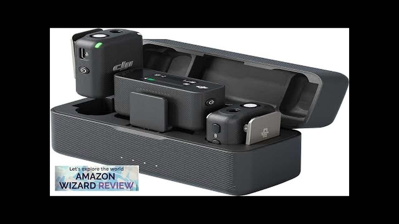 DJI Mic (2 TX + 1 RX + Charging Case) Wireless Lavalier Review