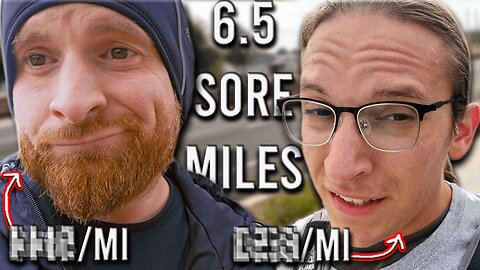 6+ Miles Running While Sore - Marathon Training