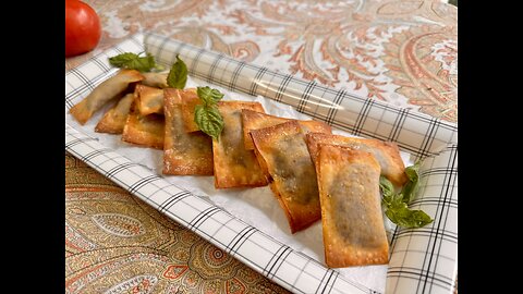 Healthy Pesto Rosso Pizza Rolls