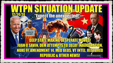 WTPN SITREP DEEP STATE FF’S TO DELAY INAUGURATION, 107, VT INTEL, NUKE FF, ME WAR