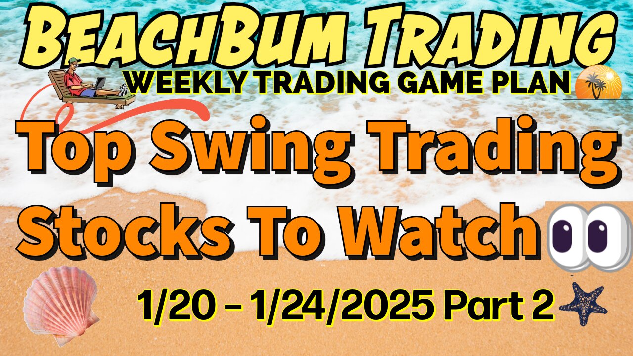 Top Swing Trading Stocks to Watch 👀 | 1/20 – 1/24/25 | BDRY LODE SIRI APLY MED METC PZZA TMF & More