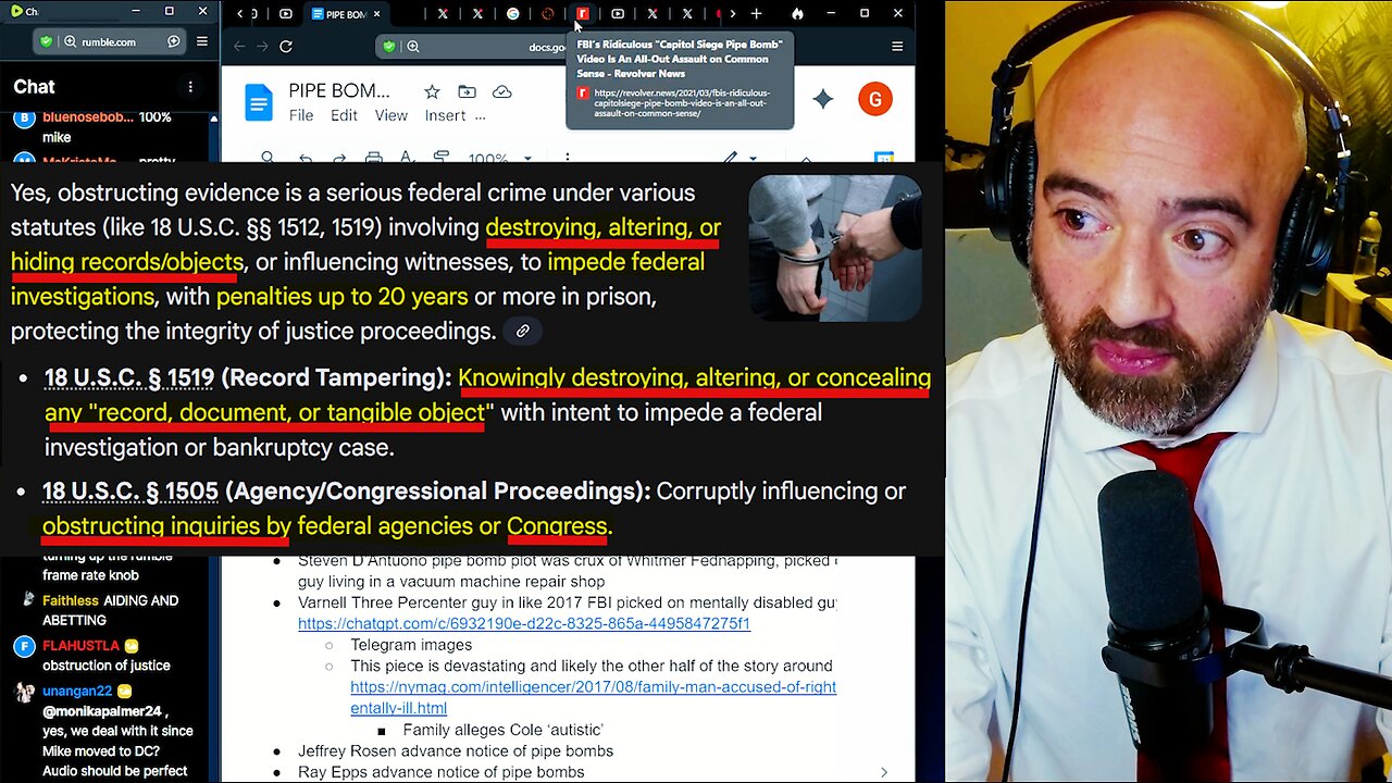 It was OBSTRUCTION (A CRIME) not "Incompetence"