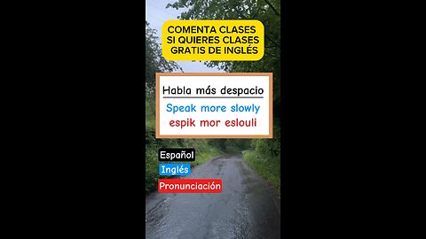 Aprende a decir en inglés. #aprenderingles #english #ingles #inglesfacil #aprenderingles #english