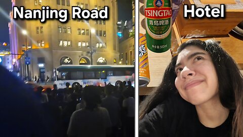 Visiting Nanjing Road, Shanghai & Drinking in China (2025 Vlog 6)