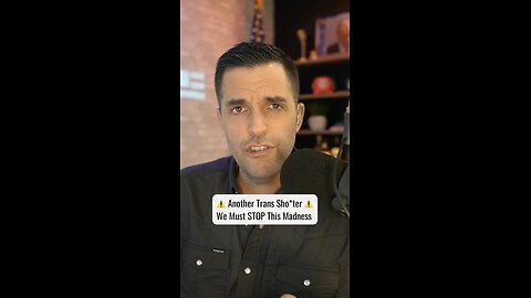 ⚠️ Another Trans Sho*ter ⚠️ We Must STOP This Madness