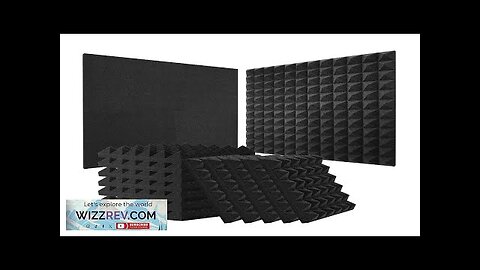 VEVOR Acoustic Foam Panels 24 Pack 12 x 12 x 2 in Review