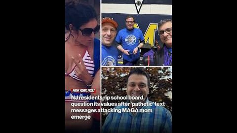 NJ Residents Rip School Board Over Vile Texts Attacking MAGA Mom