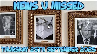 NEWS U MISSED WITH PAUL BROOKER & DREW DEMI 24TH SEPTEMBER 2025. WHO IS John Galt?