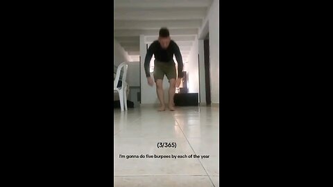 5 burpees más cada día del año