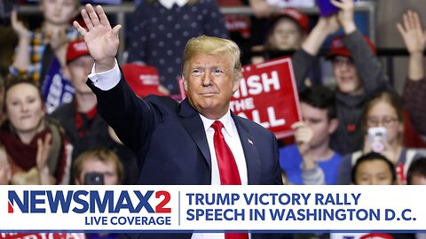 LIVE: President Donald Trump Speaks at Victory Rally in Washington D.C. | NEWSMAX2