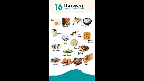 16 high protein low calorie foods