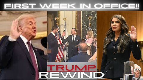 **Trump's First Week Recap: Chaos, Controversy, and Clarity in 20 MINUTES or LESS!**