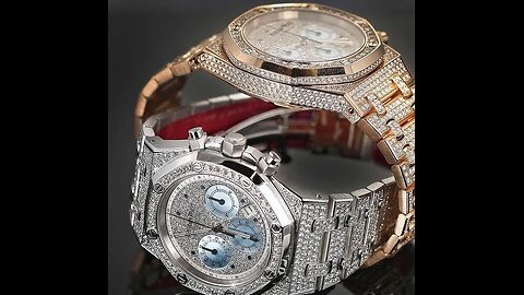 Luxury Watch Showcase: Diamond-Encrusted Audemars Piguet Royal Oak Chronograph