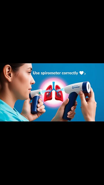 Correct Way to Use a Spirometer for Better Lung Health 💨