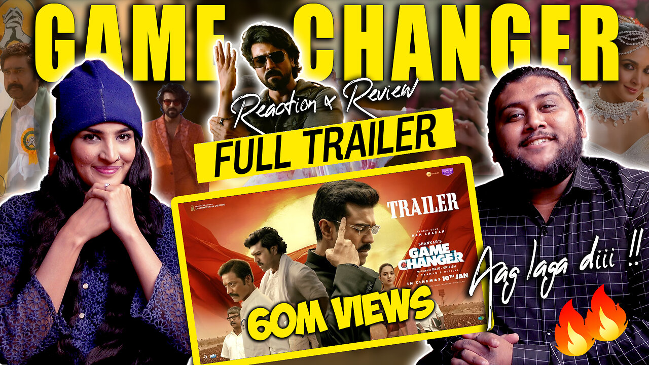 Game Changer ( Hindi Trailer ) REACTION/REVIEW | Ram Charan | Kiara Advani | Pakistani Reacts