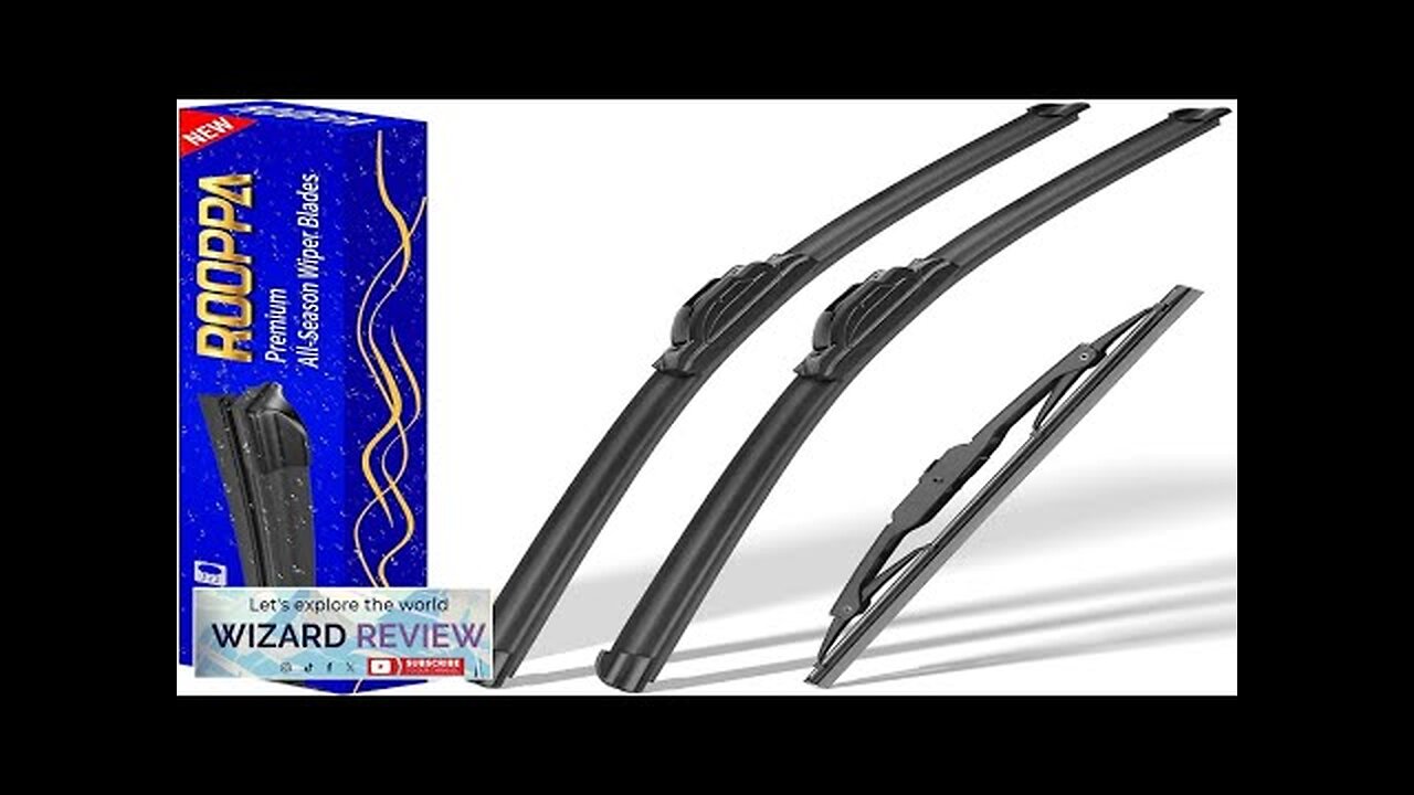 3 wipers Replacement for 2008-2012 Jeep Liberty Windshield Wiper Blades Original Equipment Review