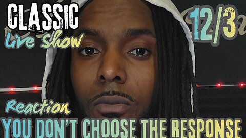Disrespect is Your Choice, The Response is Theirs | Classic Live Show