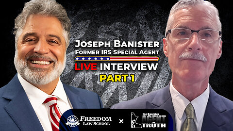 Gun Carrying IRS Ex-Special Agent Exposes Massive IRS Fraud of American People: Joe Banister Part I