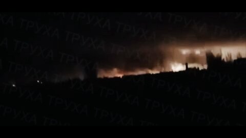 🇷🇺 🏹 🎬 Video footage of strikes in Kremenchug, Poltava region