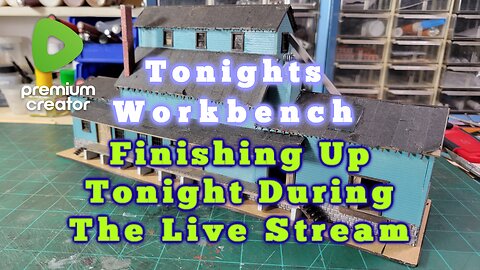 WRAPPING UP THIS PROJECT AT THE WORKBENCH TONIGHT - Montgomery Feed & Seed
