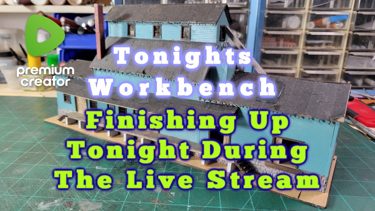 WRAPPING UP THIS PROJECT AT THE WORKBENCH TONIGHT - Montgomery Feed & Seed