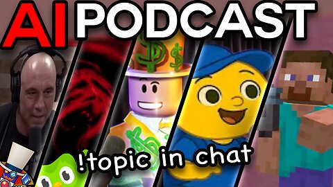 🔴 LIVE AI GENERATED 24/7 BOBUX MAN PODCAST {!ask questions, !topics}