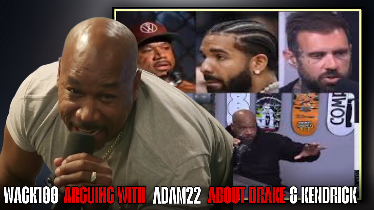 Adam22 and Wack 100 Take Their Heated Drake Debate Outside—Things Get Intense!