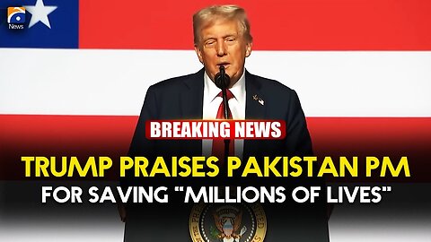 Trump praised Pakistan’s PM Shehbaz Sharif and Field Marshal Asim Munir | Geo News English