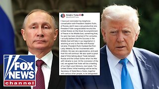BREAKING: Trump reveals next meeting with Putin to 'bring war to an end'